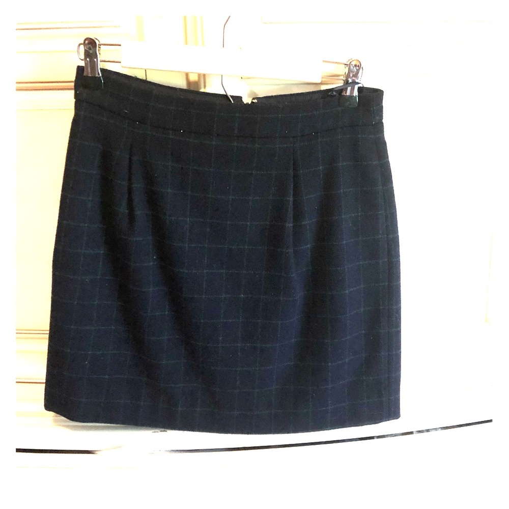 J. Crew Wool Blend Skirt